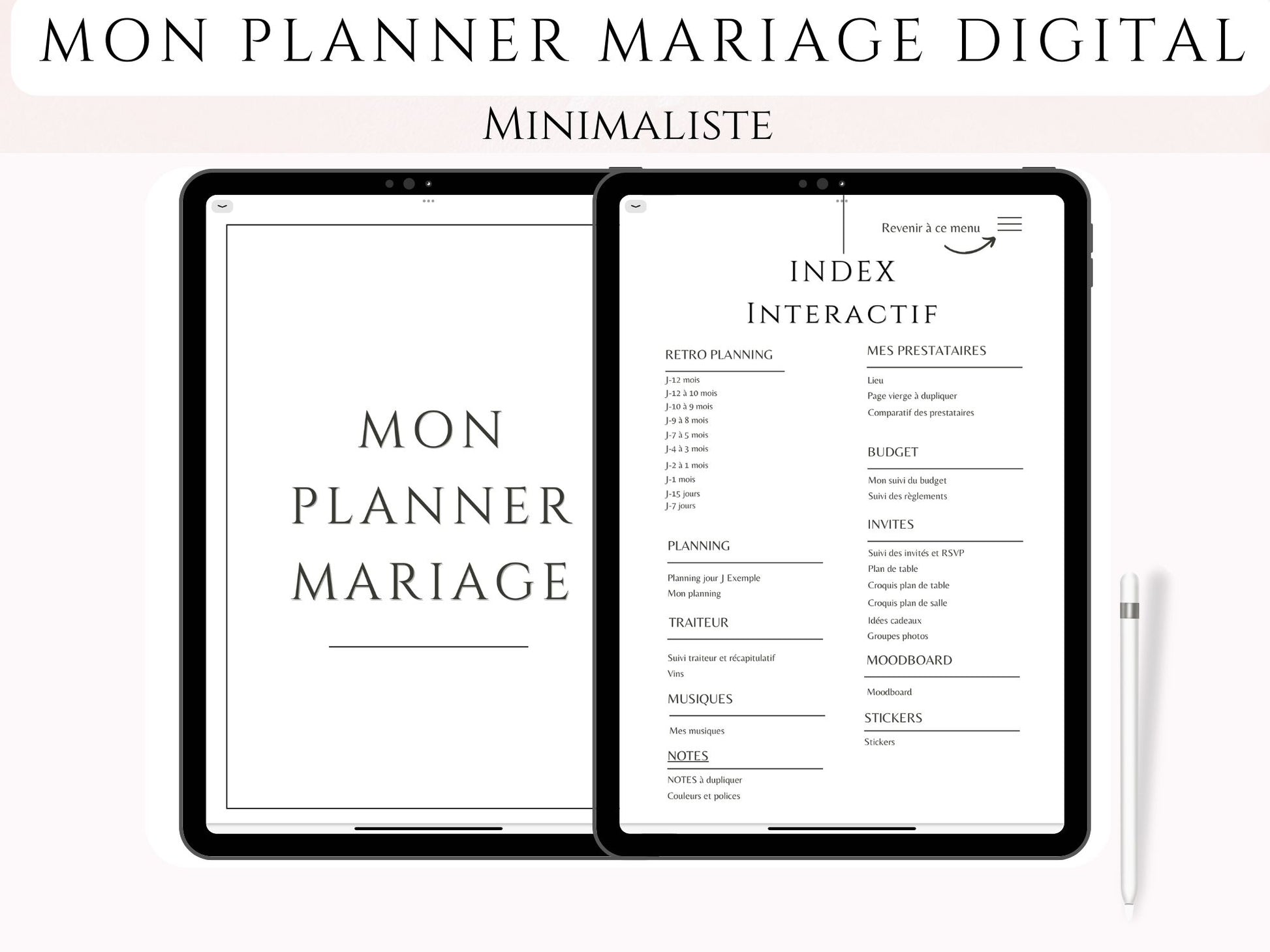 Mon planner d'organisation Tablette – Mary McNess