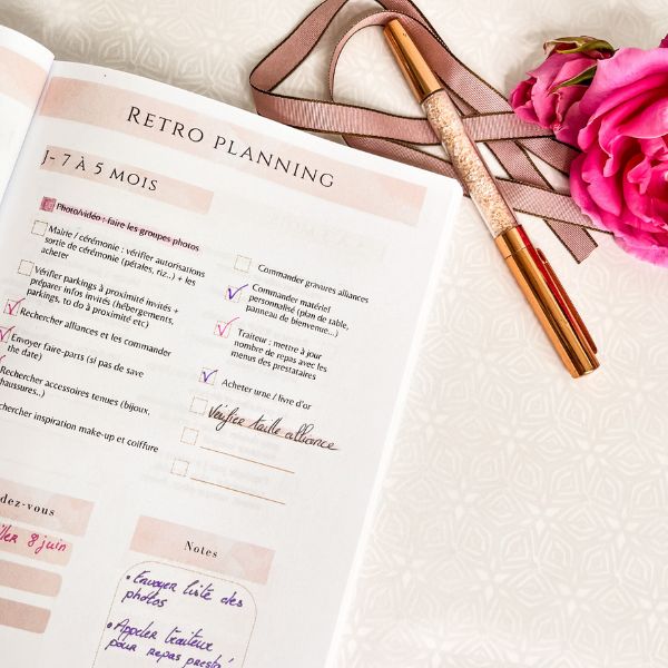 Carnet livre  "Marry Me" - Organisateur de mariage